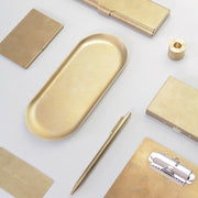 BRASS PEN STAND SOLID