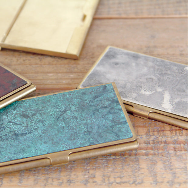 CORROSION BRASS CARD CASE HANMON JYUNGIN