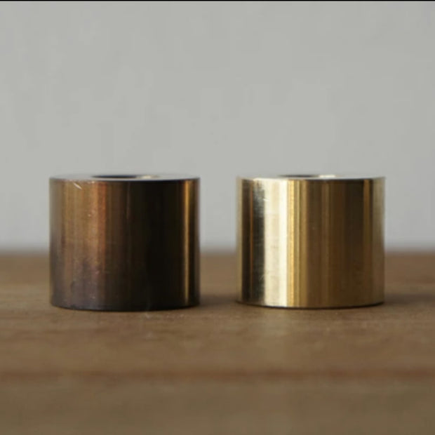 BRASS PEN STAND RUST