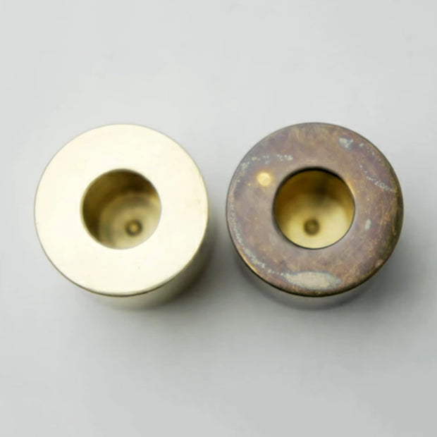 BRASS PEN STAND RUST