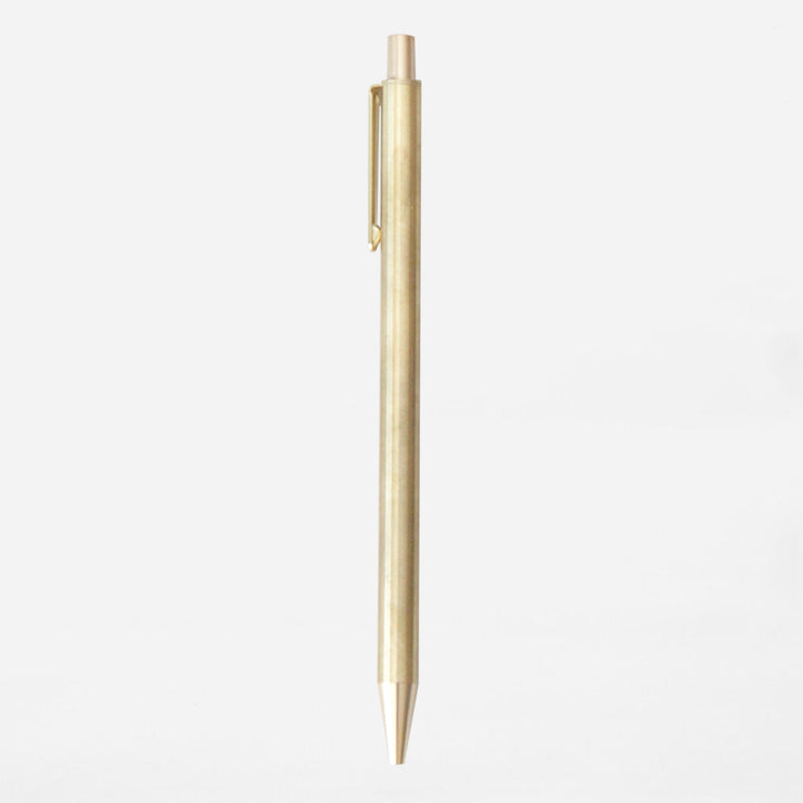 BRASS RETRACTABLE PEN SOLID BRASS