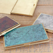 CORROSION BRASS CARD CASE HANMON ROKUSHOU