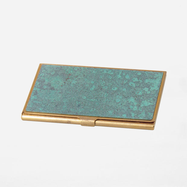 CORROSION BRASS CARD CASE HANMON ROKUSHOU