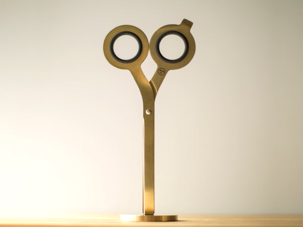 Scissors GD (stainless steel, titanium, brass)