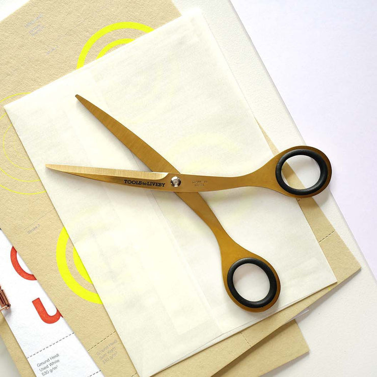 scissors 6.5" / gold