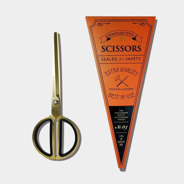 scissors 8" / gold