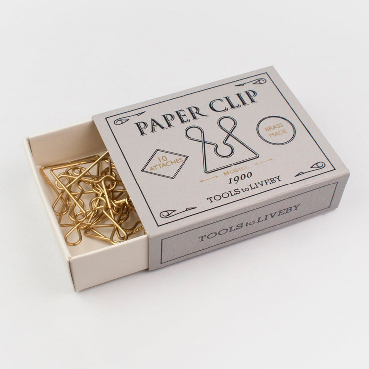 Brass Clip - GY(McGill) / 10pcs per box
