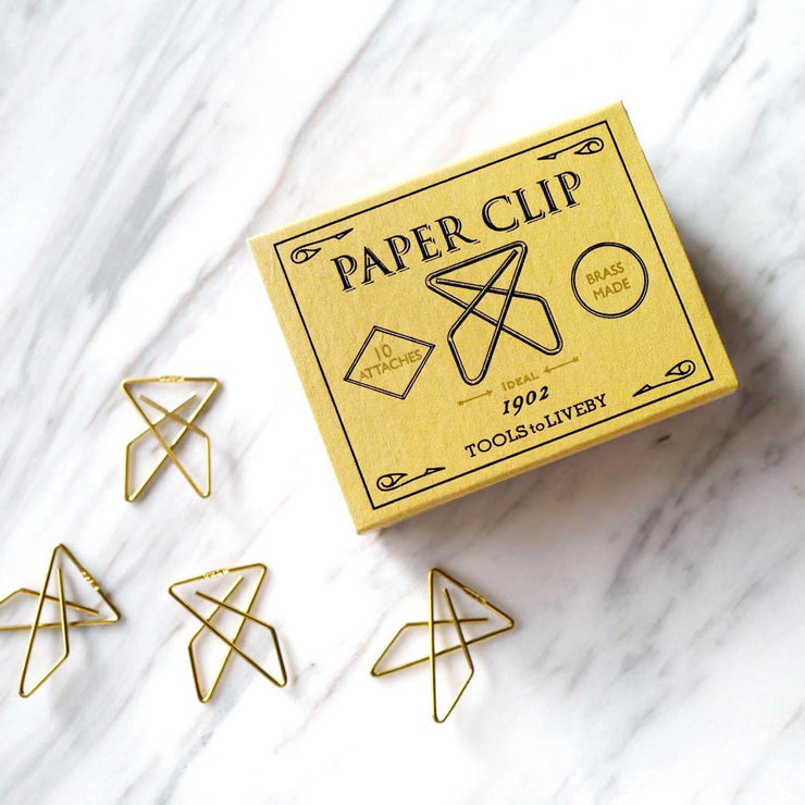 Brass Clip - YE(Ideal) / 10pcs per box